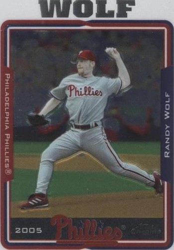 2005 Topps Chrome - Randy Wolf #11