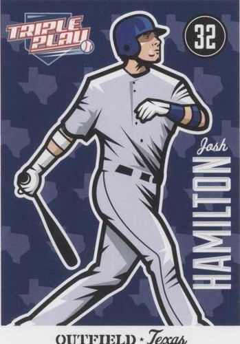 2012 Panini Triple Play - Josh Hamilton #83