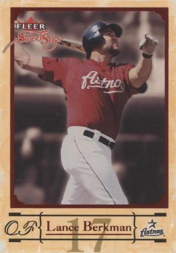 2004 Fleer Sweet Sigs - Lance Berkman #13