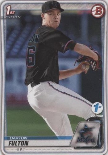 2020 Bowman Draft 1st Edition - Dax Fulton #BD-131