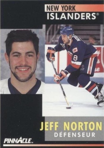 1991-92 Pinnacle French - Jeff Norton #172