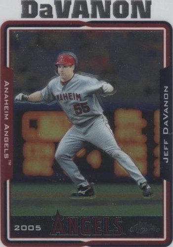 2005 Topps Chrome - Jeff DaVanon #45