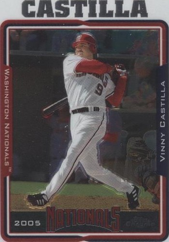 2005 Topps Chrome Update & Highlights - Vinny Castilla #UH84