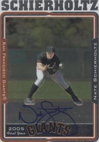 2005 Topps Chrome - Nate Schierholtz #234