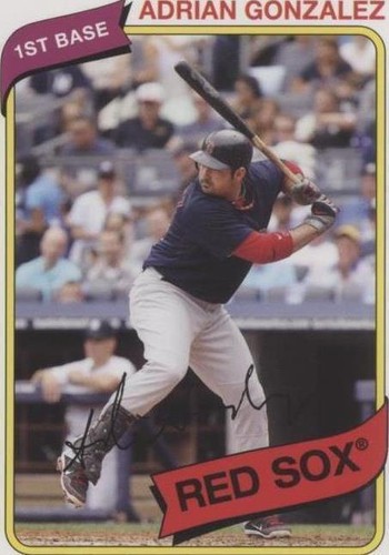 2012 Topps Archives - Adrian Gonzalez #101