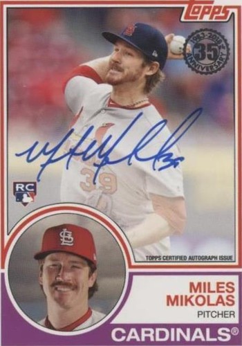 2018 Topps Update Series - Miles Mikolas #83A-MM