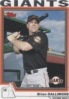 2004 Topps Traded and Rookies - Brian Dallimore #T112