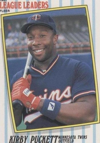 1987 Fleer Major League Leaders - Kirby Puckett #36