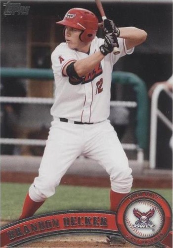 2011 Topps Pro Debut - Brandon Decker #221