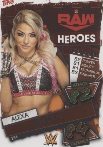 2021 Topps WWE Slam Attax - Alexa Bliss #254