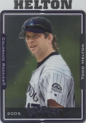 2005 Topps Chrome - Todd Helton #267