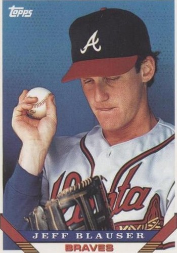 1993 Topps - Jeff Blauser #552