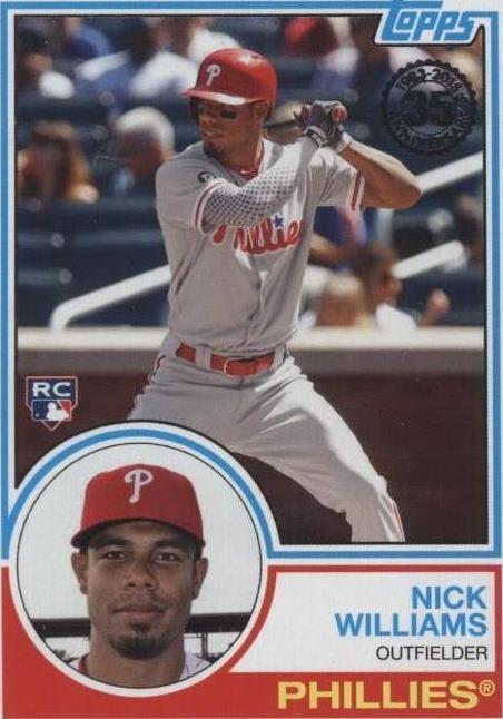 2018 Topps - Nick Williams #83-24