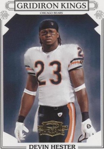 2007 Donruss Threads Devin Hester #PGK-15