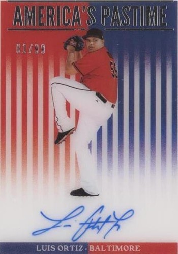 2019 Panini Chronicles - Luis Ortiz #AP-LO