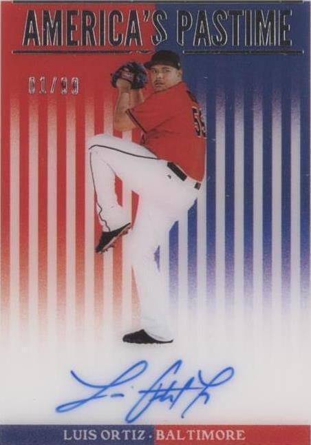 Panini Chronicles 2019 - Luis Ortiz #AP-LO