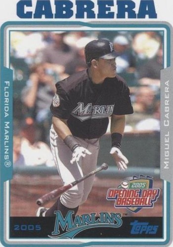 2005 Topps Opening Day - Miguel Cabrera #55