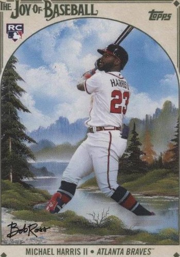 2023 Topps X Bob Ross The Joy of Baseball - Michael Harris II #37