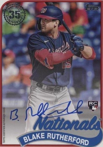 2024 Topps Series 2 - Blake Rutherford #89BA-RUT