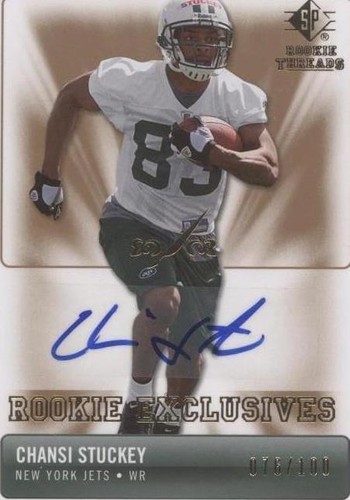 2007 SP Rookie Threads Chansi Stuckey #RE-CS
