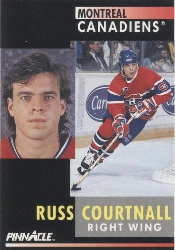 1991-92 Pinnacle - Russ Courtnall #254