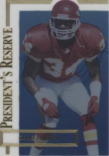 1996 Collector's Edge President's Reserve Dale Carter #296