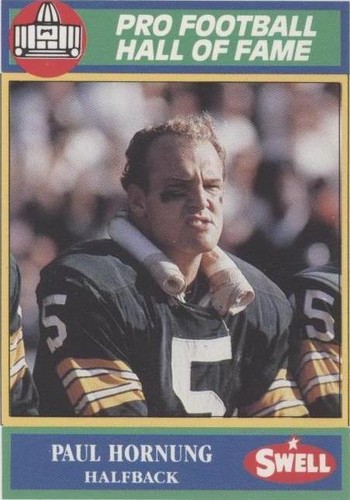 1990 Swell Pro Football Hall of Fame Paul Hornung #133