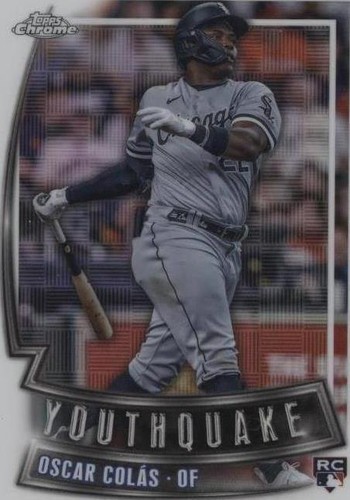 2023 Topps Chrome Update Series - Oscar Colas #YQ-53