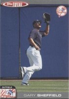 2004 Topps Total - Gary Sheffield #110