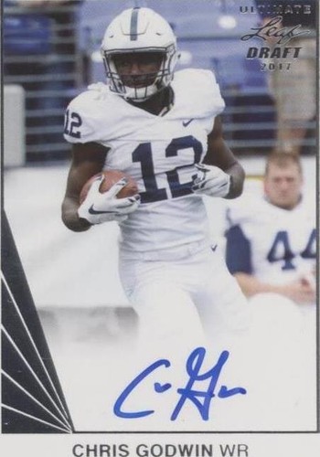 2017 Leaf Ultimate Draft Chris Godwin #UBA-CG1
