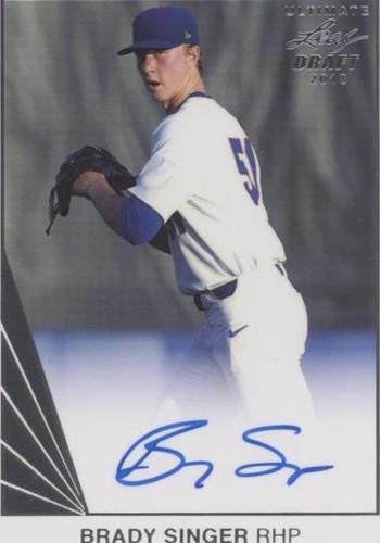 2018 Leaf Ultimate Draft - Brady Singer #BA-BS1