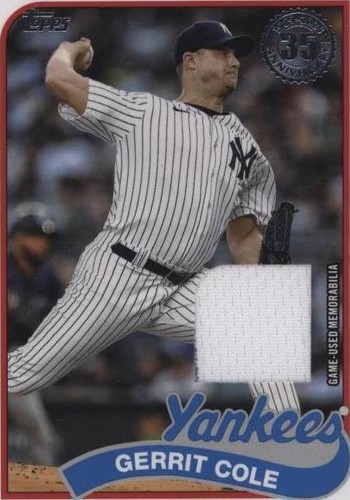 2024 Topps Series 1 - Gerrit Cole #89BR-GC