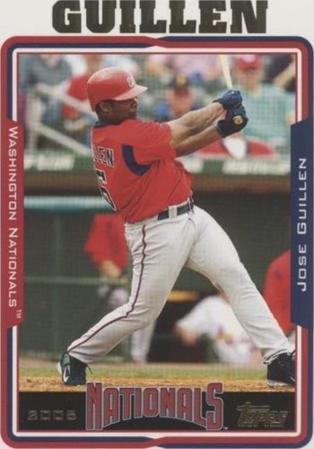 2005 Topps Updates & Highlights - Jose Guillen #UH79