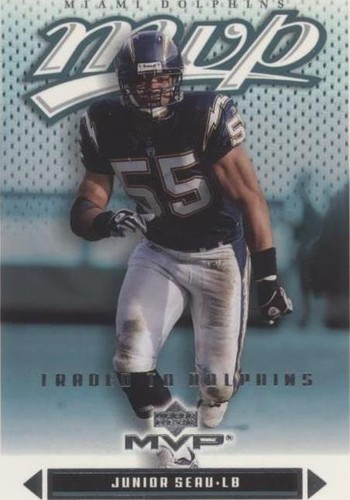 2003 Upper Deck MVP Junior Seau #190