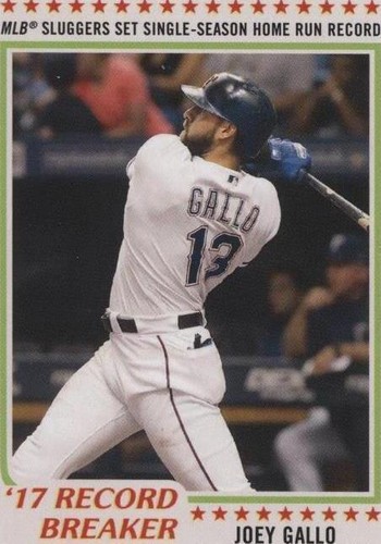 2017 Topps Throwback Thursday #TBT - Joey Gallo #127