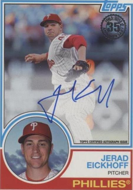 2018 Topps - Jerad Eickhoff #83A-JE
