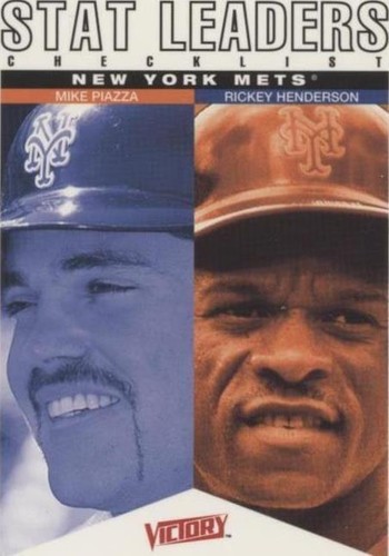 2000 Victory - Mike Piazza Rickey Henderson #191