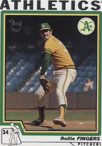 2004 Topps Retired Signature Edition - Rollie Fingers #96