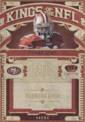 2010 Panini Crown Royale Frank Gore #8