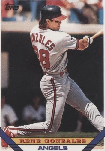 1993 Topps - Rene Gonzales #266