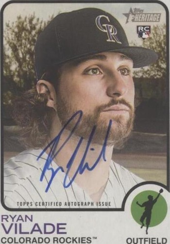 2022 Topps Heritage - Ryan Vilade #ROA-RV