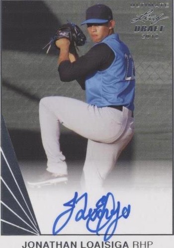 2018 Leaf Ultimate Draft - Jonathan Loaisiga #BA-JL1