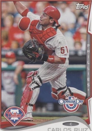 2014 Topps Opening Day - Carlos Ruiz #206