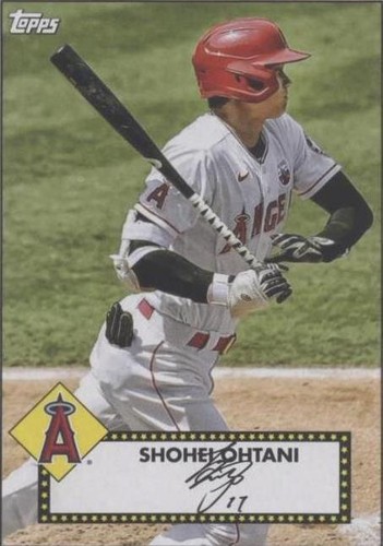 ショウヘイページ 2021 Topps Series One SHOHEI OHTANI #T52-43 Los Angeles