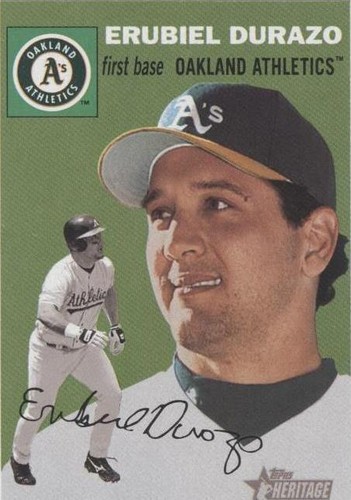 2003 Topps Heritage - Erubiel Durazo #418