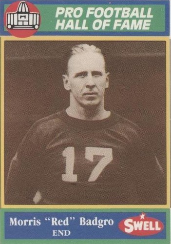 1990 Swell Pro Football Hall of Fame Red Badgro #107