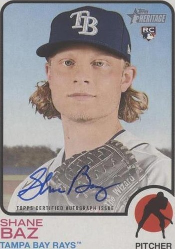 2022 Topps Heritage - Shane Baz #ROA-SB