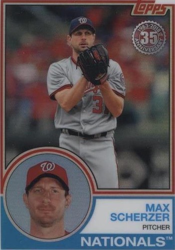 2018 Topps - Max Scherzer #95