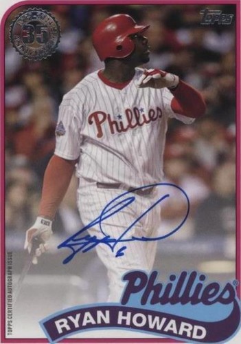 2024 Topps Series 1 - Ryan Howard #89BA-RHO