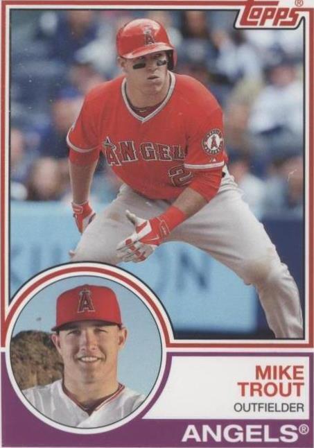 Topps Archives 2015 - Mike Trout #250